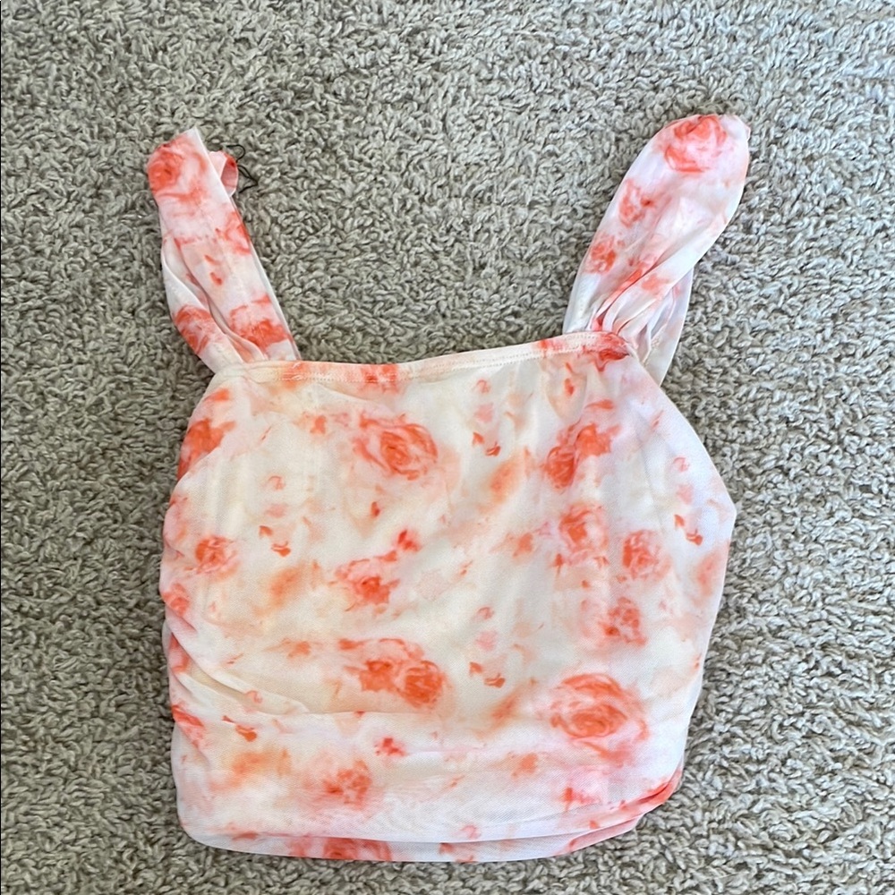 Floral Print Women's Top